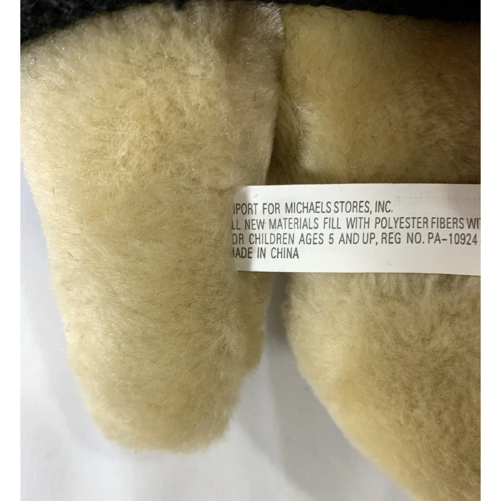Teddy Bear with Ghost Sweater Halloween 11.5
